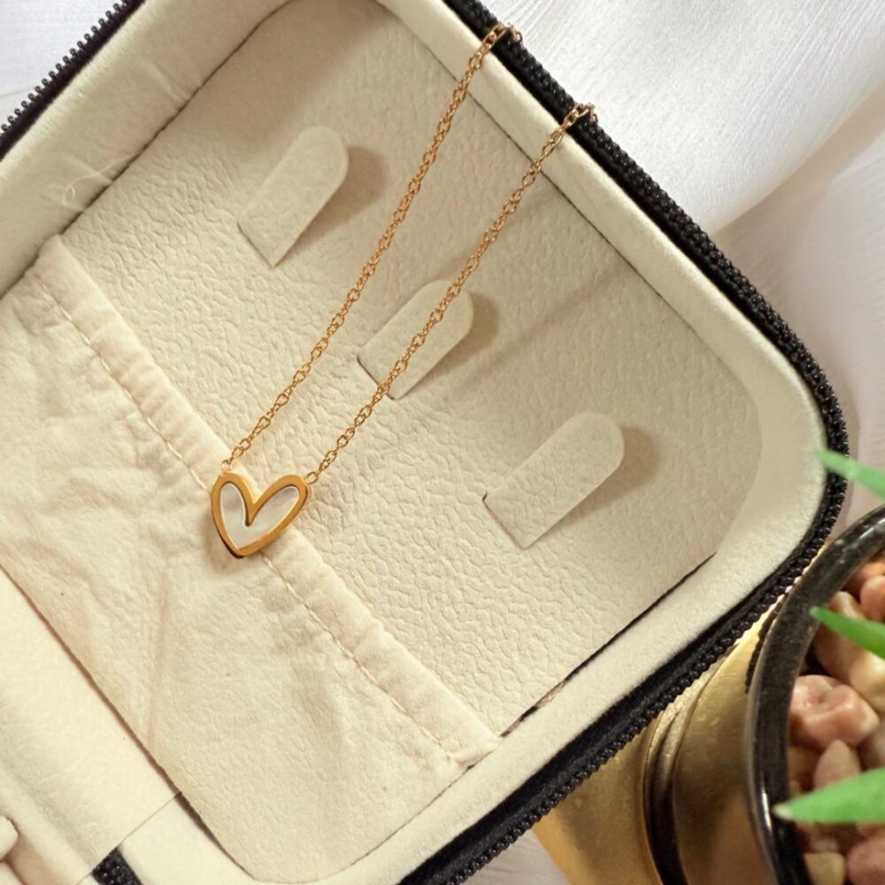 Heart Charm Necklace - Image 2