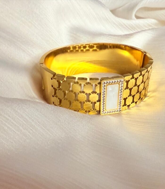 Golden and White